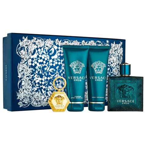 Versace eros cologne set